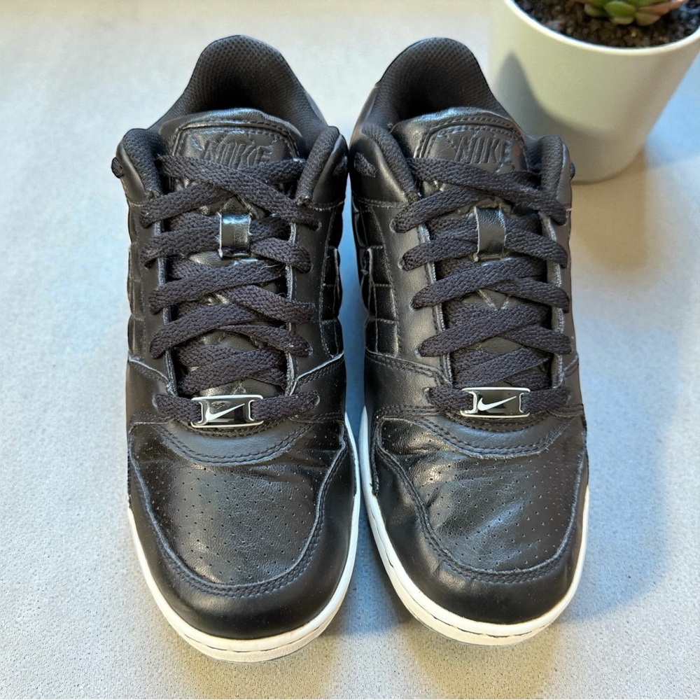 Nike Air Prestige Women’s Shoes Black Lace Sneakers Athletic 318972-003 Size 8